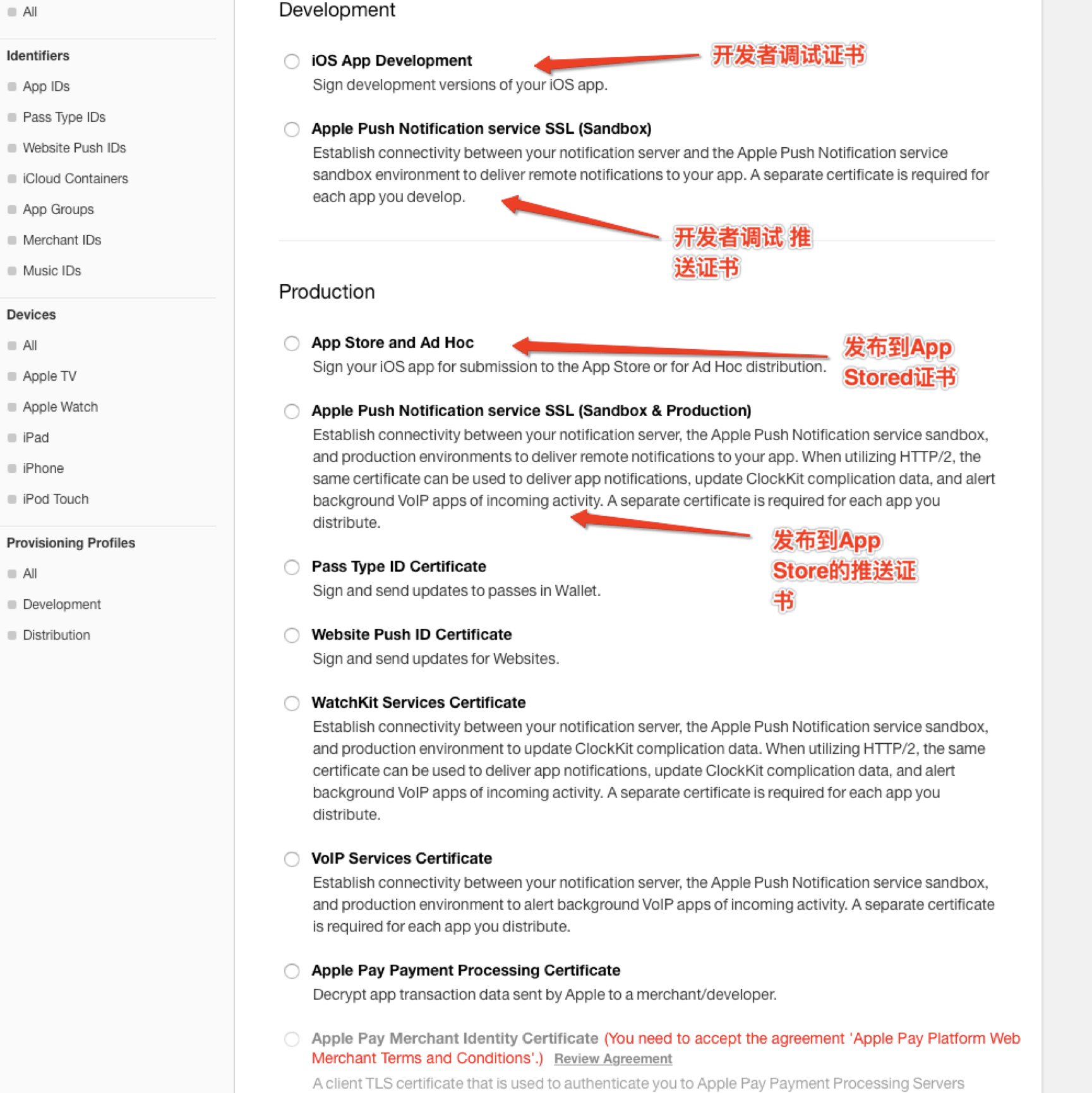 點(diǎn)擊 + 創(chuàng)建證書 點(diǎn)擊 + 創(chuàng)建證書